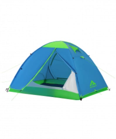 Палатка трехместная Hiking Brio 3, голубой