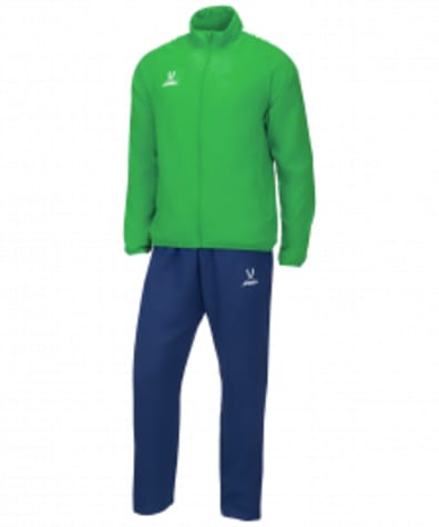 Костюм спортивный CAMP Lined Suit, зеленый/темно-синий оптом. Производитель, официальный поставщик и дистрибьютор парадных костюмов.