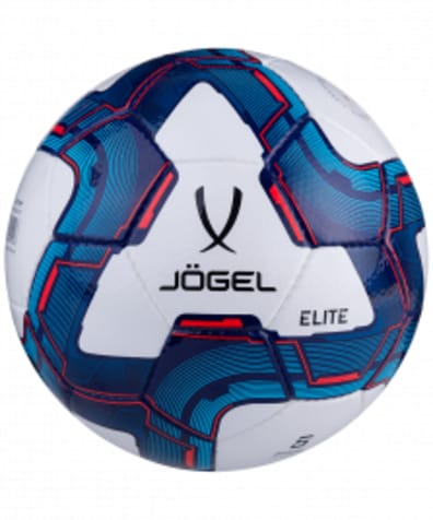 Мяч футбольный Elite №5, белый/синий/красный оптом. Производитель, официальный поставщик и дистрибьютор футбольных мячей.