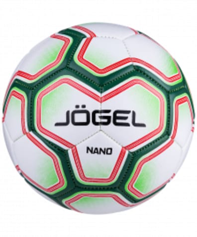 Мяч футбольный Nano №3, белый/зеленый оптом. Производитель, официальный поставщик и дистрибьютор футбольных мячей.
