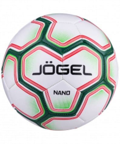 Мяч футбольный Nano №5, белый/зеленый оптом. Производитель, официальный поставщик и дистрибьютор футбольных мячей.