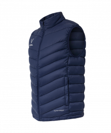 Жилет утепленный ESSENTIAL PerFormPROOF Light Padded Vest, темно-синий оптом. Производитель, официальный поставщик и дистрибьютор пальто и утепленных жилетов.