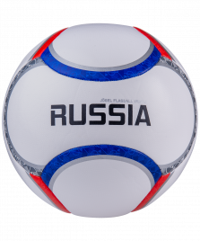 Мяч футбольный Flagball Russia №5, белый оптом. Производитель, официальный поставщик и дистрибьютор футбольных мячей.