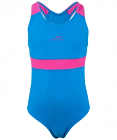 Купальник для плавания Triumph Blue/Pink, полиамид, подростковый оптом. Производитель, официальный поставщик и дистрибьютор одежды для плавания.