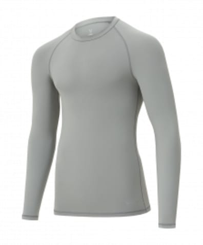 Футболка компрессионная с длинным рукавом PerFormDRY Baselayer LS Tee, серый оптом. Производитель, официальный поставщик и дистрибьютор спортивного белья.