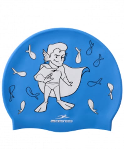 Шапочка для плавания Floater Blue, силикон, детский оптом. Производитель, официальный поставщик и дистрибьютор шапочек для плавания.