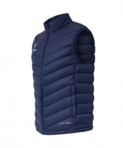 Жилет утепленный ESSENTIAL PerFormPROOF Light Padded Vest, темно-синий оптом. Производитель, официальный поставщик и дистрибьютор пальто и утепленных жилетов.