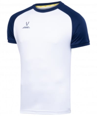 Футболка игровая CAMP Reglan Jersey, белый/темно-синий, детский оптом. Производитель, официальный поставщик и дистрибьютор футбольной формы.