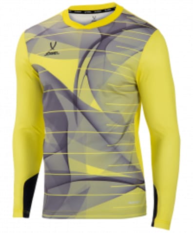 Свитер вратарский DIVISION PerFormDRY GK Pattern LS, желтый/черный/белый оптом. Производитель, официальный поставщик и дистрибьютор игровой формы.