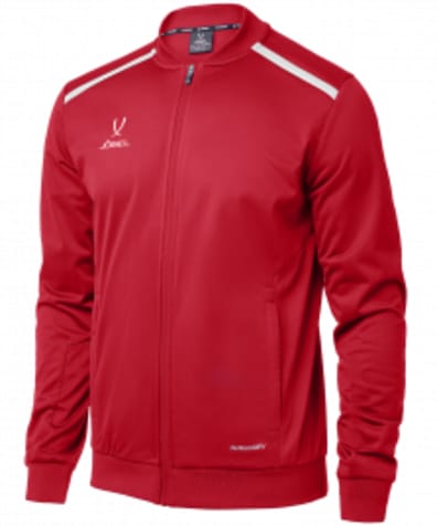 Олимпийка DIVISION PerFormDRY Pre-match Knit Jacket, красный оптом. Производитель, официальный поставщик и дистрибьютор олимпиек.