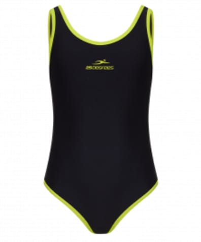 Купальник для плавания Edge Black/Lime, полиамид, детский оптом. Производитель, официальный поставщик и дистрибьютор одежды для плавания.