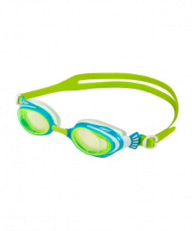 Очки для плавания Poseidon Blue/Lime, детский оптом. Производитель, официальный поставщик и дистрибьютор очков для плавания.