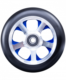 Колесо для трюкового самоката Chaser Blue 110 mm оптом. Производитель, официальный поставщик и дистрибьютор трюковых самокатов.