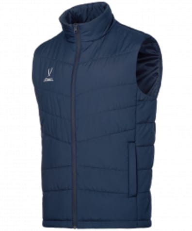 Жилет утепленный ESSENTIAL Padded Vest 2.0, темно-синий, детский оптом. Производитель, официальный поставщик и дистрибьютор пальто и утепленных жилетов.