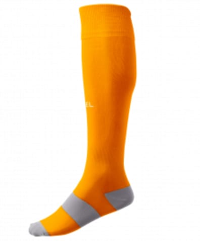 Гетры футбольные CAMP BASIC SOCKS, оранжевый/серый/белый оптом. Производитель, официальный поставщик и дистрибьютор футбольных гетр.