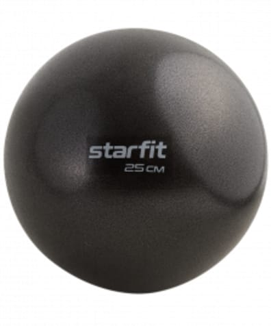 Мяч для пилатеса GB-902 25 см, черный оптом. Производитель, официальный поставщик и дистрибьютор мячей для пилатеса.