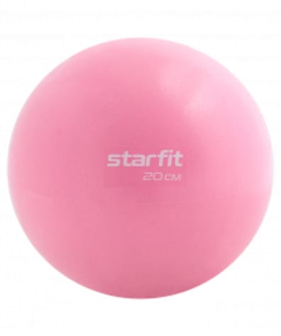 Мяч для пилатеса GB-902 20 см, розовый пастель оптом. Производитель, официальный поставщик и дистрибьютор мячей для большого тенниса.