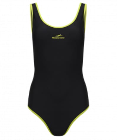 Купальник для плавания Edge Black/Lime, полиамид оптом. Производитель, официальный поставщик и дистрибьютор одежды для плавания.