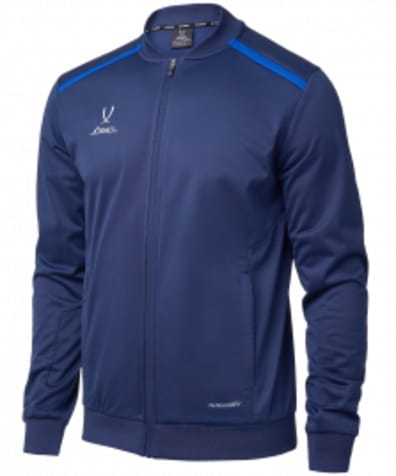 Олимпийка DIVISION PerFormDRY Pre-match Knit Jacket, темно-синий оптом. Производитель, официальный поставщик и дистрибьютор олимпиек.