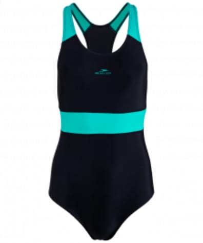 Купальник для плавания Triumph Black/Green, полиамид оптом. Производитель, официальный поставщик и дистрибьютор одежды для плавания.