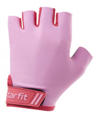 Перчатки для фитнеса WG-101, нежно-розовый оптом. Производитель, официальный поставщик и дистрибьютор перчаток для фитнеса.